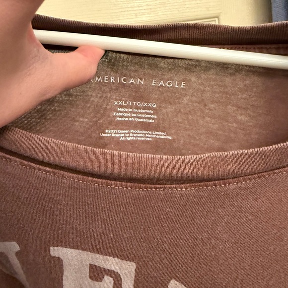 American Eagle Outfitters Cocoa Brown Tee - Picture 7 of 9